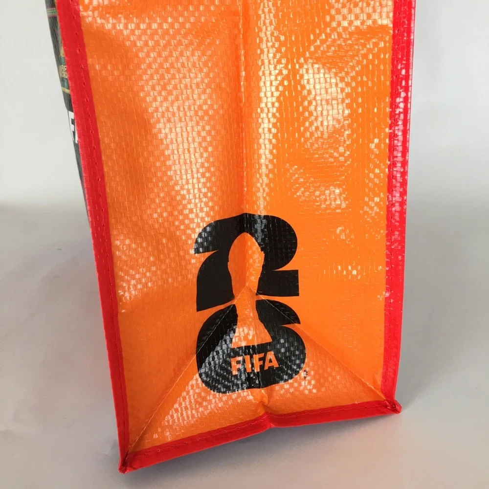 FIFA World Cup 2026 Red Tote Bag Reusable Shopping Bag Collectible Souvenir NEW